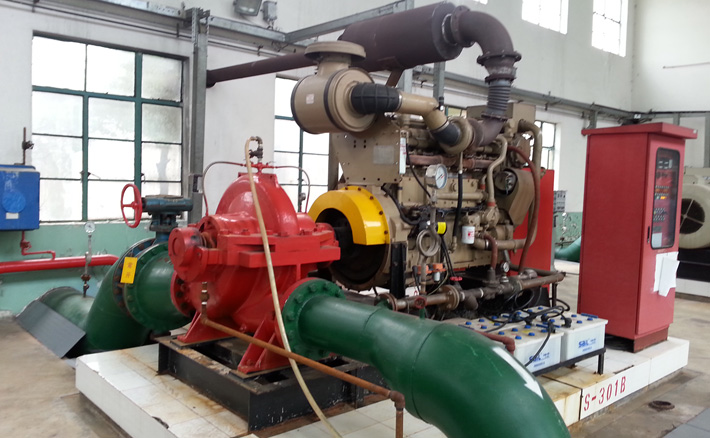 智能柴(chái)油機消防泵的簡介