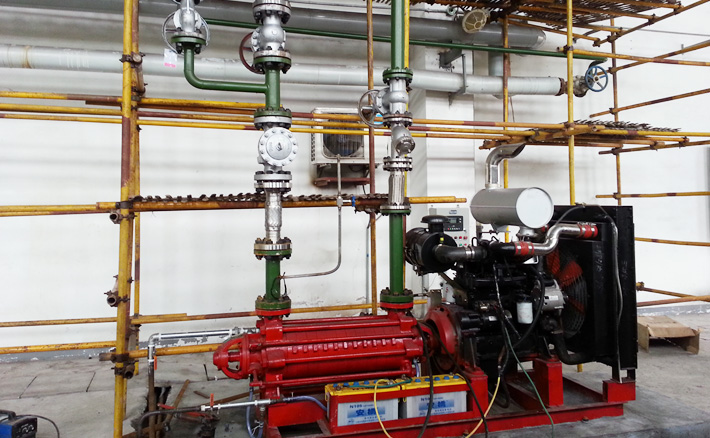 自動噴水滅火係統·供水水泵的一般規（guī）定