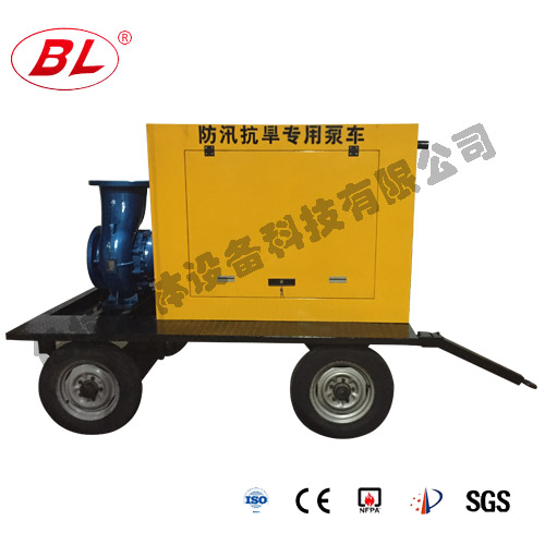 柴油機防汛排澇泵車