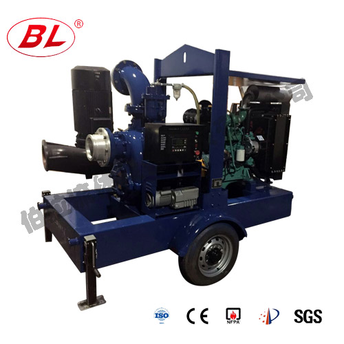 SP型（xíng）柴油機（jī）防汛排澇泵車