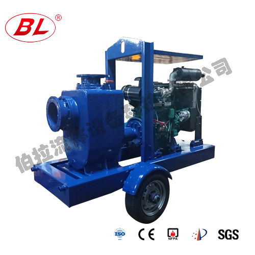 移動(dòng)式(shì)柴油機汙水(shuǐ)泵 移動式柴油機汙水泵