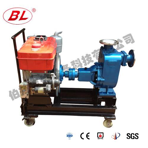 自吸式柴(chái)油機汙水泵 自吸式柴油機汙水泵