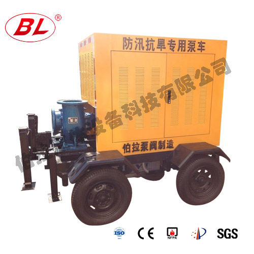 拖車式柴油機汙水泵 拖車式柴油機汙水泵