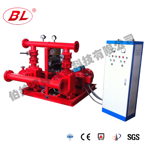 自（zì）吸式雙動力柴油機消防（fáng）泵組