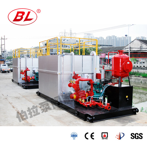 石油鑽井平台消防機組